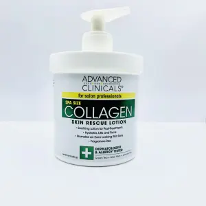 Advanced Clinicals Collagen Skin Rescue Lotion 454g
